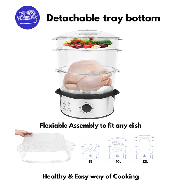 Detachable Tray Bottom